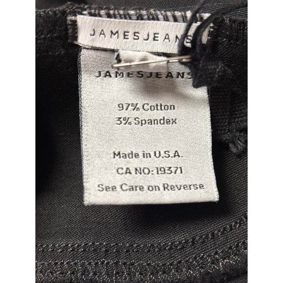 James Jeans Twiggy External Maternal Black Clean II Leggings Size 26 High Rise - Picture 4 of 5